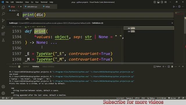 Built-in and User Defined Function in Python | Free Python Course | Tamil смотреть онлайн