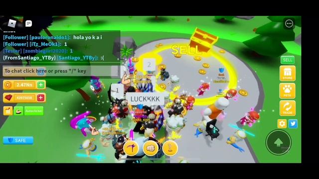 Selling 1Dc Strength ?? on Get Huge Simulator ? смотреть онлайн