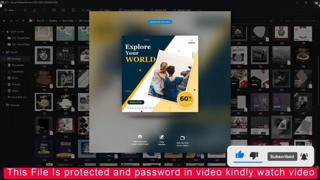 174+ Social Media Banners in PSD Photoshop Tutorial смотреть онлайн