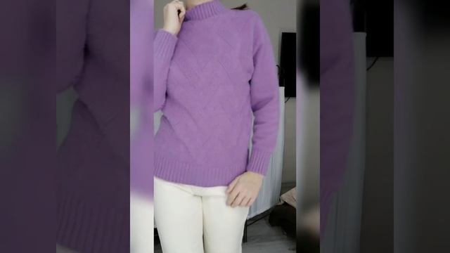 Шикарный пушистый свитер с Алиэкспресс. Обзор и примерка товаров с Aliexpress смотреть онлайн