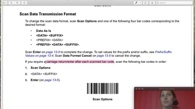 Setting up LS2208 Barcode Scanner to Automatically Enter / Return - Symbol / Motorola / Zebra смотреть онлайн