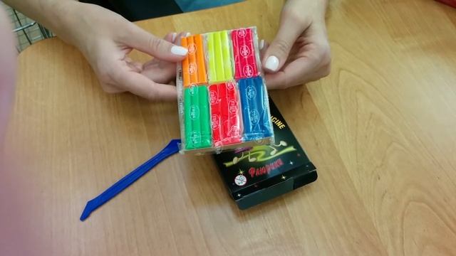 Пластилин 6цв76г Флюрики 280034, со стеком смотреть онлайн