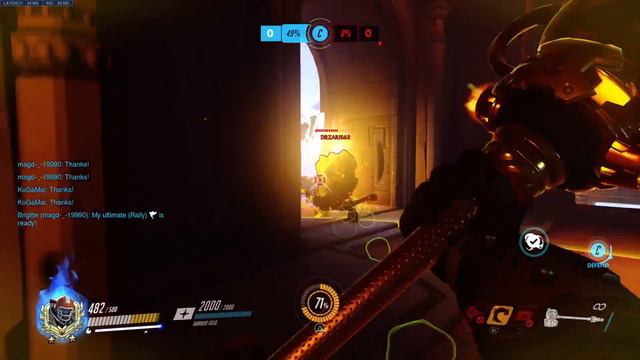 overwatch reinhard very fast ultimate смотреть онлайн