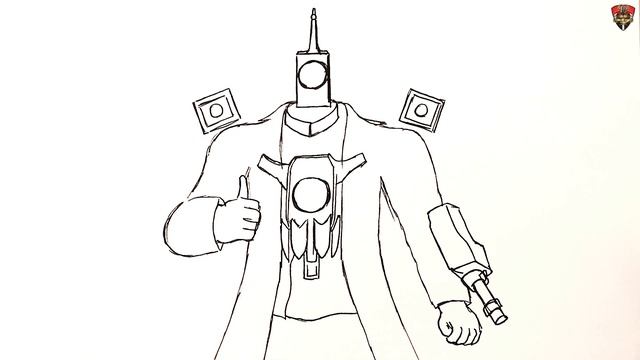 How to draw a New Titan Cameraman 2.0 - Skibidi Toilet смотреть онлайн