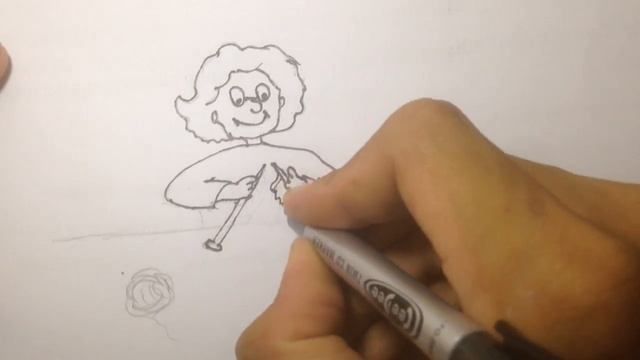 How to draw _ Easy Action Picture Words | Knit | Very Easy drawing step by step-2017 смотреть онлайн