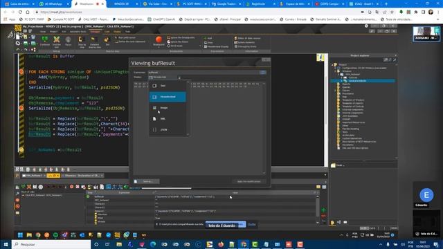 Ajustando o json com replace смотреть онлайн