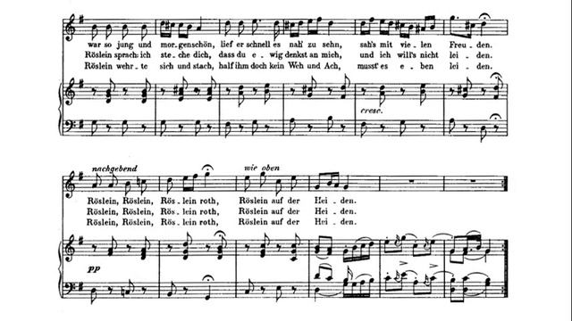 Schubert: Heidenröslein. D 257 - Peter Schreier, Walter Olbertz, 1965 - MHS 3380