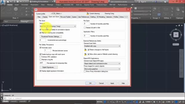 របៀបដាក់ Auto Save in Autodesk AutoCAD ( How to Autosave in autocad) cambodia civil engineering смотреть онлайн