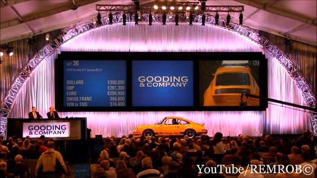 1973 Porsche 911 Carrera RS 27 $550,000 SOLD!