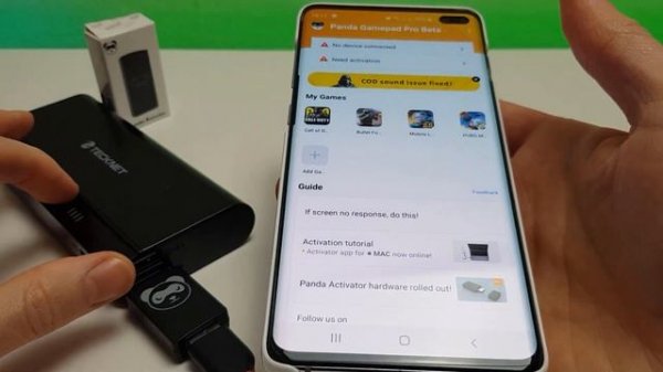 Panda Gamepad Pro Activation Without PC (+Panda Mouse/Octopus ) SMOS USB