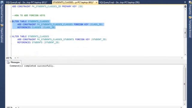 MS SQL Server 2012 Guide for Beginners - Database Relationships - Part 5/5 смотреть онлайн