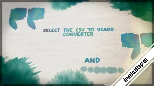 Migrate Excel to VCF File - CSV to Vcard Converter смотреть онлайн