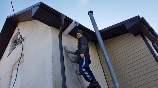 Вентиляция в частном доме. Мартовские денечки на даче