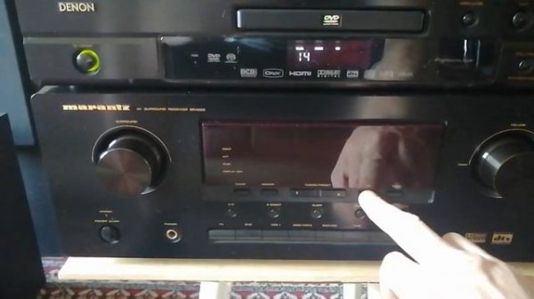 Marantz SR4200  Сброс настроек на заводские.  Factory reset.