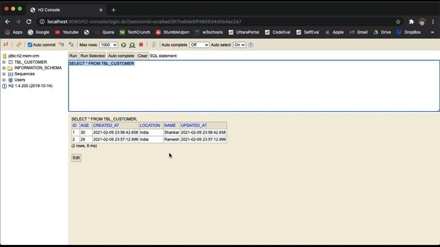 Spring boot, Hibernate, JPA and H2 database REST API Tutorial смотреть онлайн