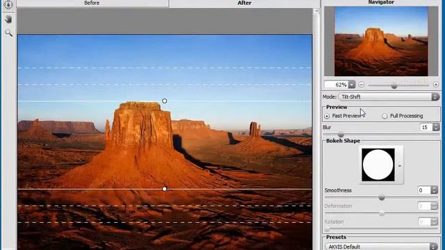 AKVIS Refocus video demo смотреть онлайн