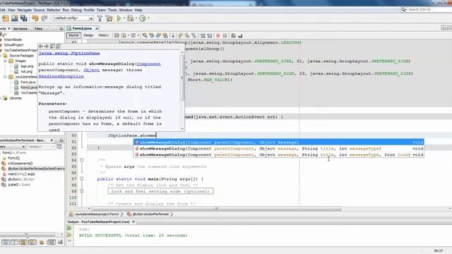 Custom Icon for JoptionPane Dialog in Netbeans Java Swing - Intact Abode смотреть онлайн