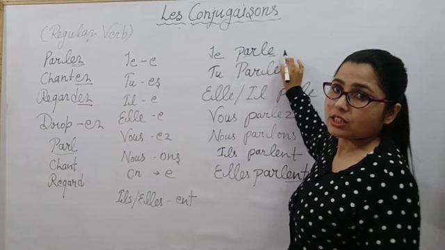 Group 1 Regular French Verbs ending in "ER" (Present Tense) смотреть онлайн