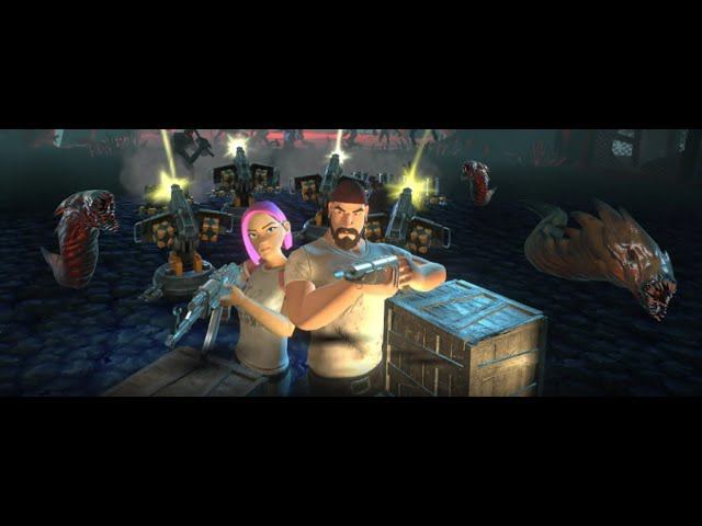 ZOMBI VR мини арена #vr #zombi vr смотреть онлайн