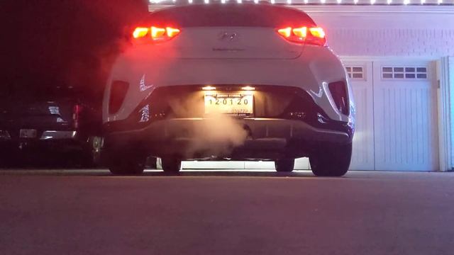 2021 Hyundai Veloster Turbo Stock exhaust. pop?pop смотреть онлайн