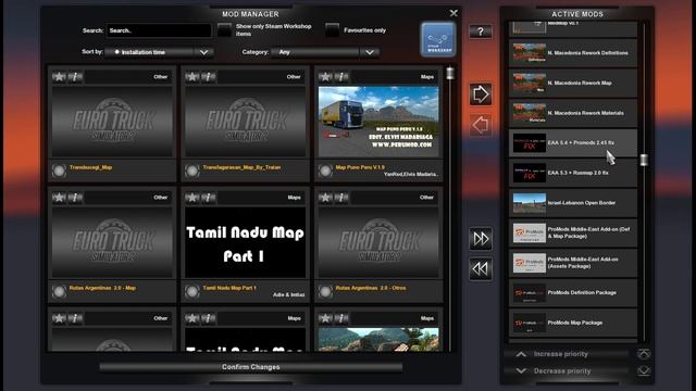 ETS2 1.36 - Promods 2.45 Global Edition Map Combo смотреть онлайн