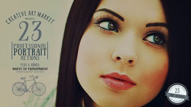 23 Photoshop Portrait Actions for Photographers - Creative Art Market 2015 смотреть онлайн