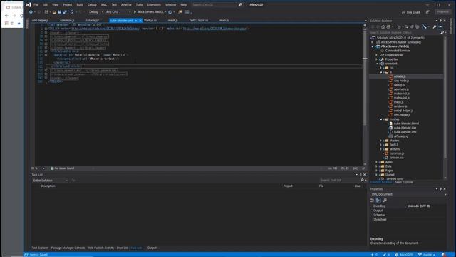 P00750 / Blazor & WebGL / Collada / Load Material (1) смотреть онлайн