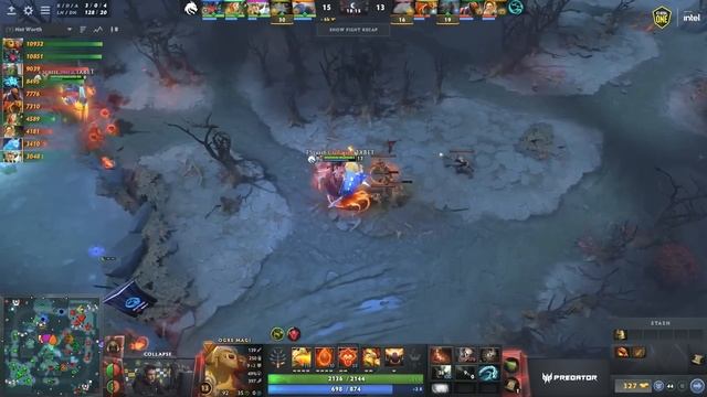 Collapse reaction after a JUICY Triple Midas on his Offlane Ogre смотреть онлайн