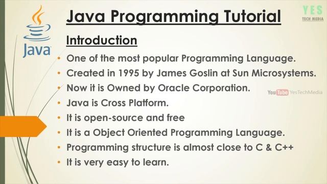 Introduction | Java Programming Malayalam Tutorial | Part 1 0f 30 | смотреть онлайн