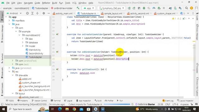 Fetch Data From Room Database Kotlin 2023 ~Learn Android Development In Bangla ~ Room Database смотреть онлайн