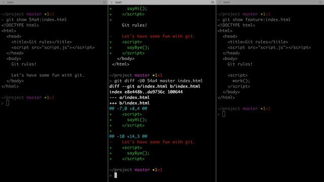 7.1 Git – Слияние – Истинное слияние и разрешение конфликтов в git merge смотреть онлайн