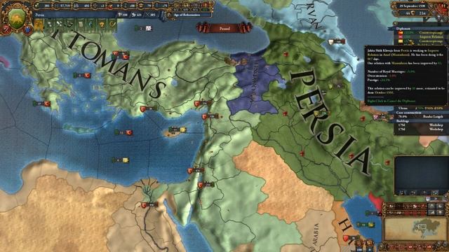 EU4 Qara Qoyunlu - Passion for PERSIA! #70 Let's Roleplay Cradle of Civilization, Gameplay Hard PC смотреть онлайн