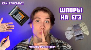 Шпаргалки на ЕГЭ или ОГЭ! Стоит ли брать? Как грамотно списывать?!