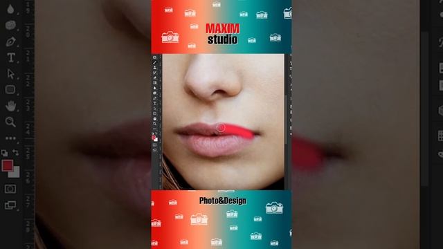 Как Накрасить Губы Без Губной Помады | Photoshop | #Shorts смотреть онлайн
