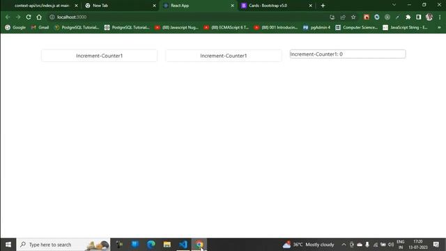 Part-72: useReducer() hook method to create the counters app in react js. #like #subscribe #reactjs смотреть онлайн