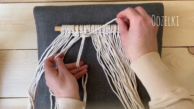 Рамка для фотографий макраме. Макраме рамка. Часть 1 смотреть онлайн