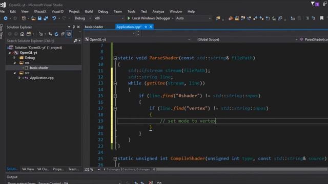 C++ OpenGL Episode 3 (Timelapse) glsl shaders and file loading API смотреть онлайн