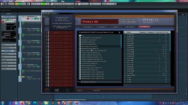 Access Virus VST Emulator / DSP56300Emu in Action смотреть онлайн