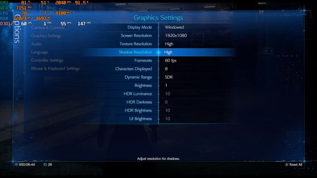 Asus ROG Strix G15, Ryzen 7 5800h, 3060 RTX, FINAL FANTASY VII REMAKE Benchmark смотреть онлайн