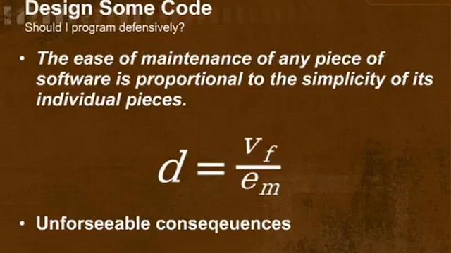 O'Reilly Webcast: Code Simplicity- The Science of Software Design смотреть онлайн