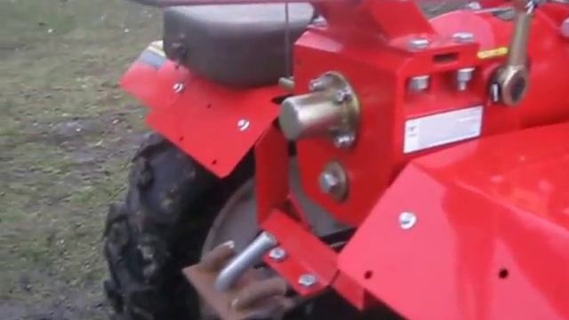 Мотоблок Форте 135. 9 л.с. з автомобільним прицепом. смотреть онлайн