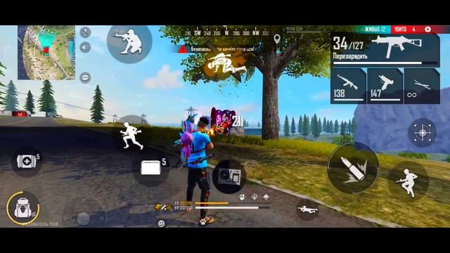 Poco x 3 pro Free Fire Gameplay | Solo vs Duo + My Settings / قيم بلاي فري فاير смотреть онлайн