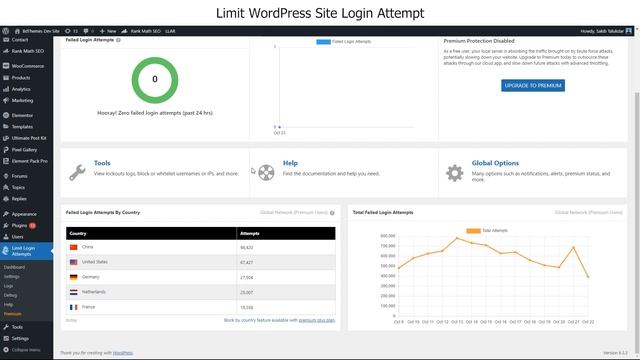 Limit WordPress Login Attempts | How To Video | Stop Brute-Force Hack смотреть онлайн