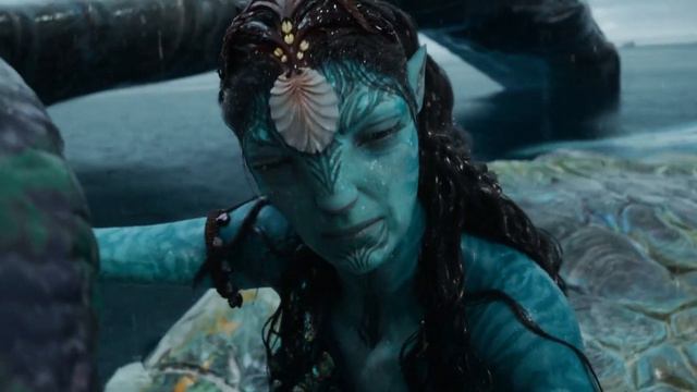 Avatar: The Way Of Water - Ronal Crying Over Tulkun Death 