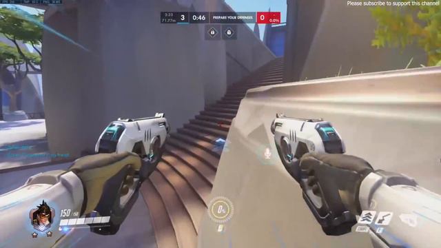Overwatch - Dafran Rank 1 God Tracer смотреть онлайн