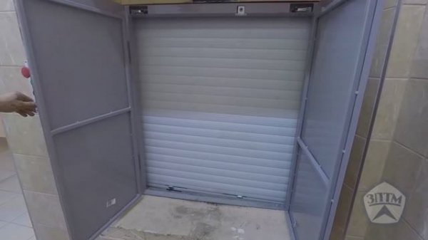 Сервисный подъемник в глухой шахте