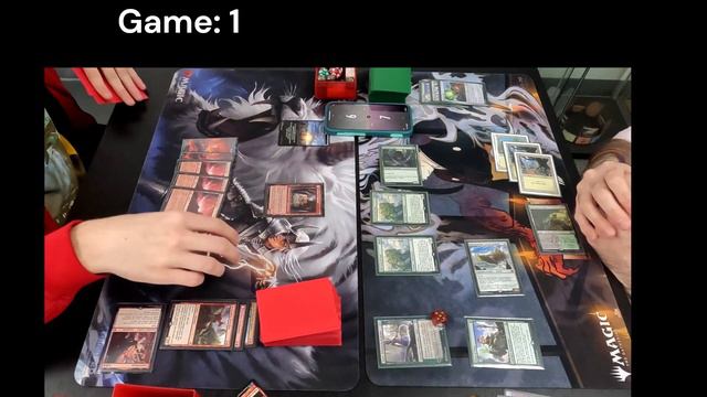 Mono Green Devotion VS Mono Red Burn [MTG Pioneer] смотреть онлайн