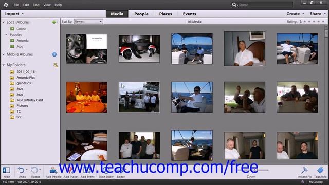 Photoshop Elements 12 Tutorial Searching & Finding Your Images Adobe Training Lesson 2.19 смотреть онлайн