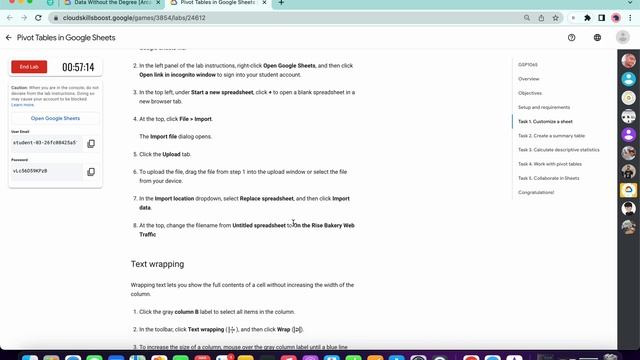 Pivot Tables in Google Sheets || #qwiklabs || #GSP1065 || [With Explanation?️] смотреть онлайн
