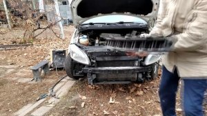 КАК СНЯТЬ РАДИАТОР НА ШКОДА ФАБИА 1,4л / снятие радиатора на Skoda Fabia / Semenov Hunter